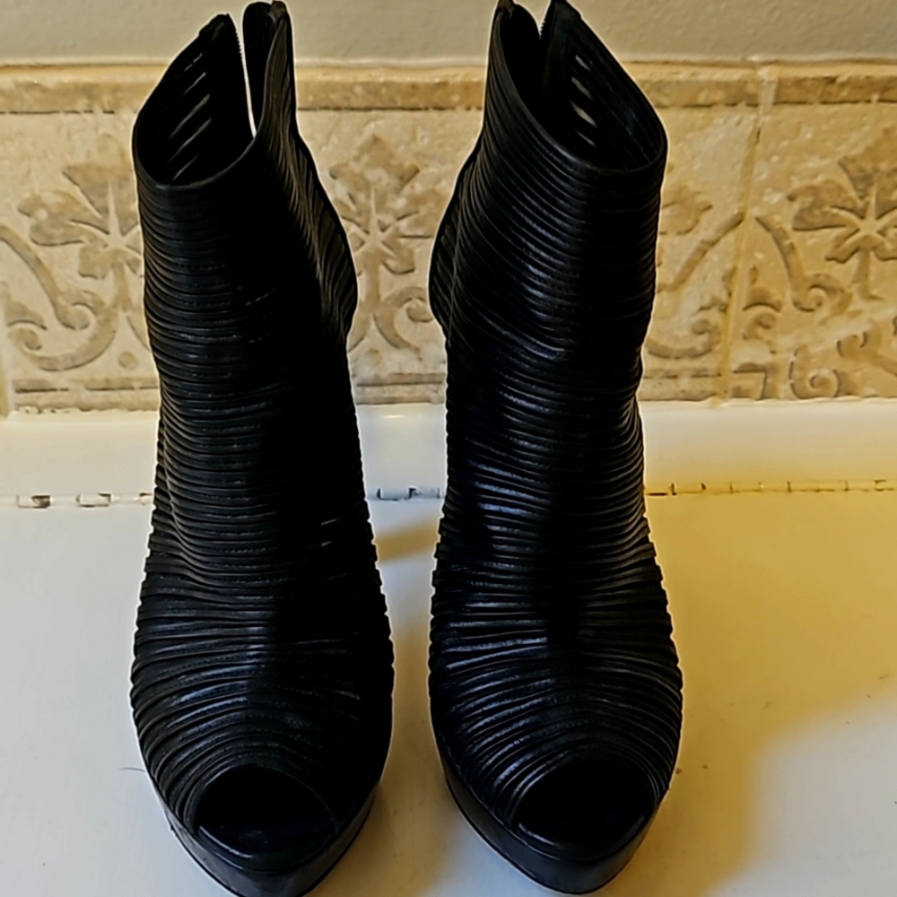 Prada bootie heals